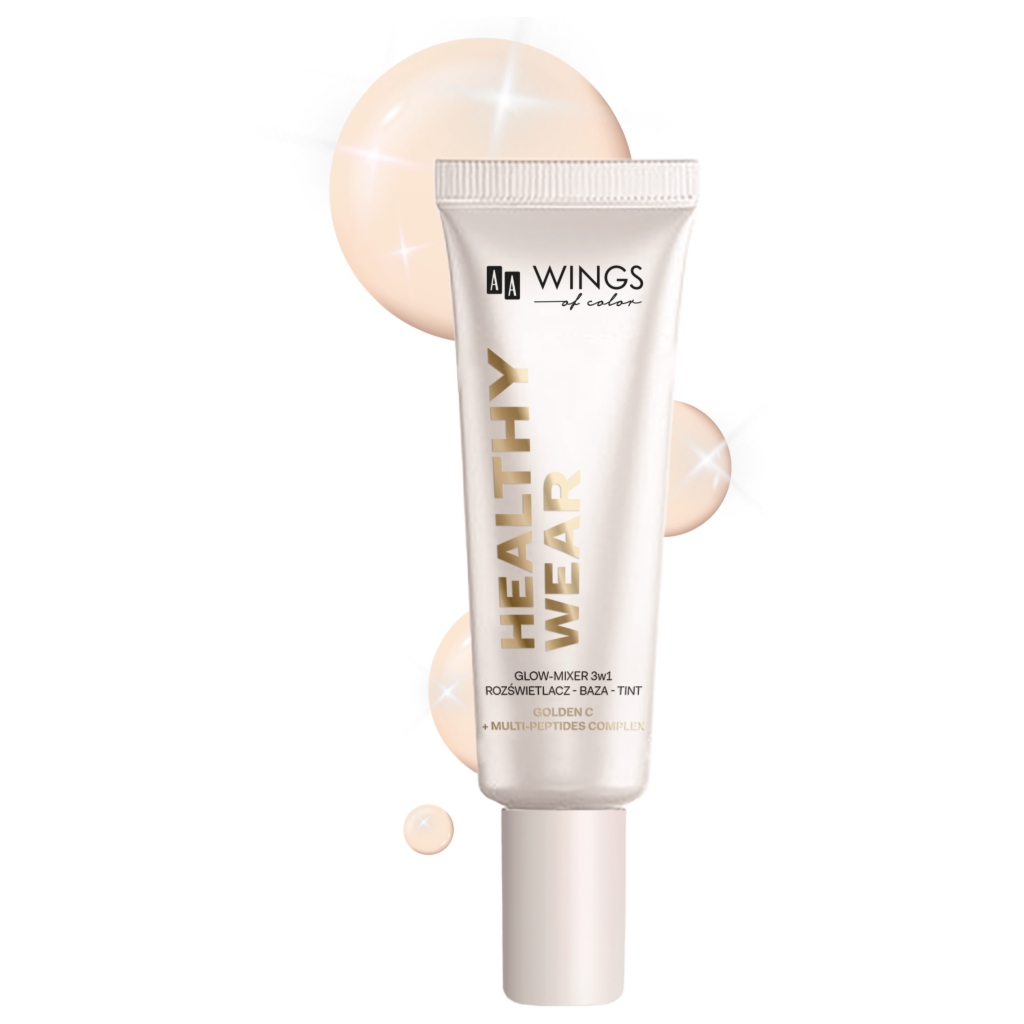 AA WINGS OF COLOR Healthy Wear Baza 3w1 Glow Mixer 30 ml