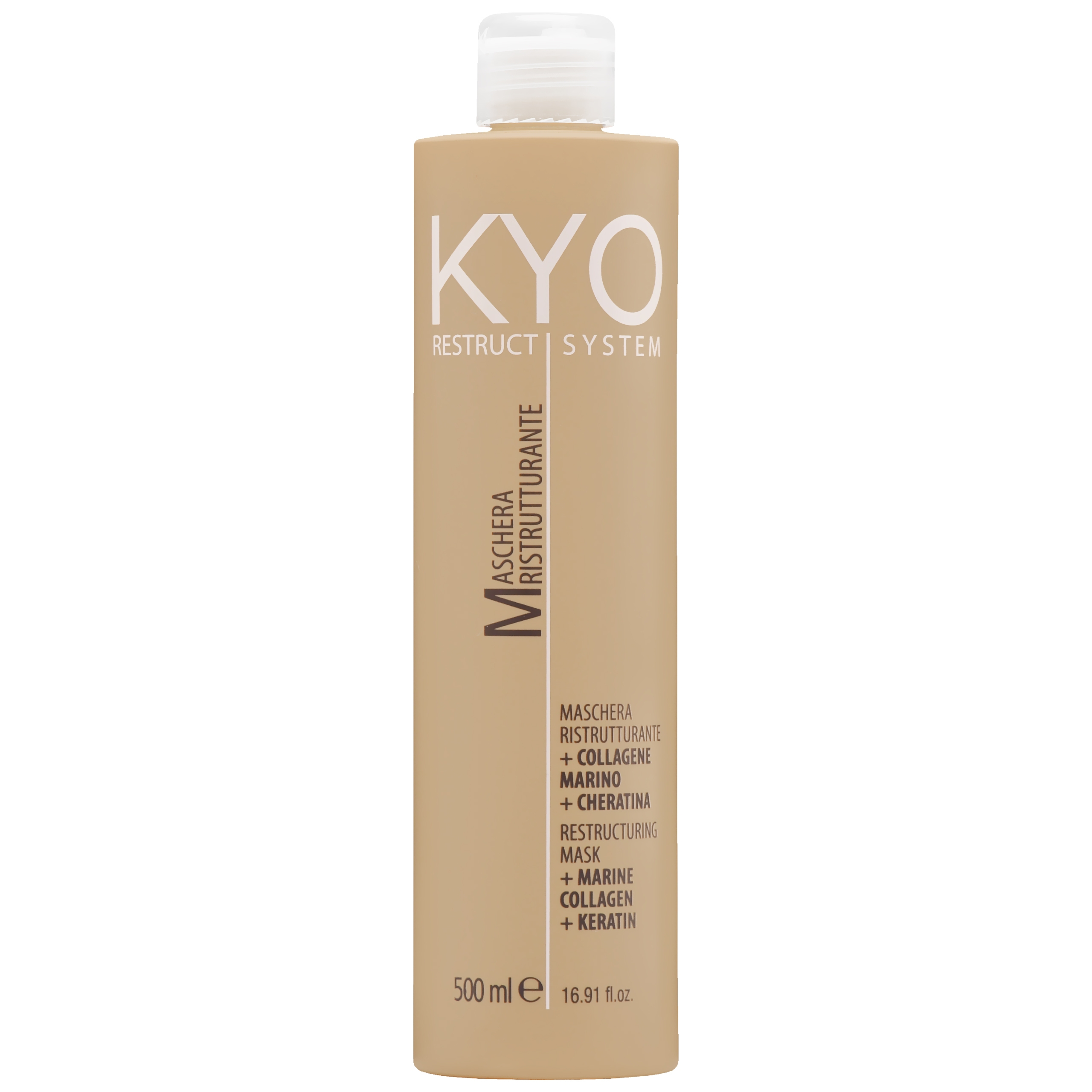 KYO Restruct System Restructuring Mask - maska do włosów z keratyną, 500ml