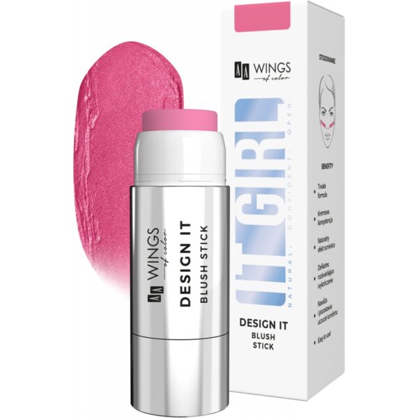 AA WINGS OF COLOR Design It blush stick 01 5 g