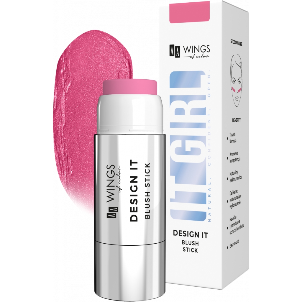 AA WINGS OF COLOR Design It blush stick 01 5 g