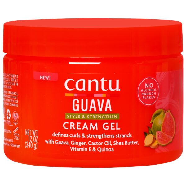 Cantu Guava Style & Strengthen Cream - stylizująco-wzmacniający krem do włosów osłabionych, 340 g