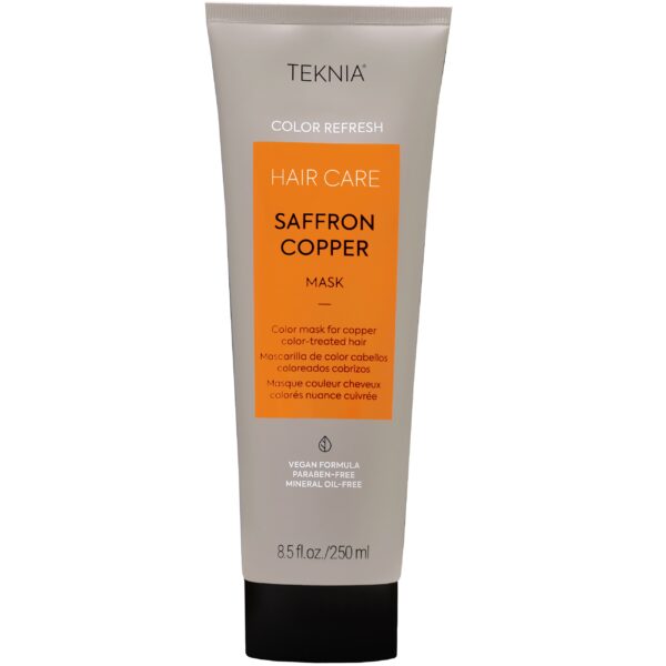 Lakme Teknia Refresh Mask - maska odświeżająca kolor, 250ml Saffron Copper | Szafranowa Miedź