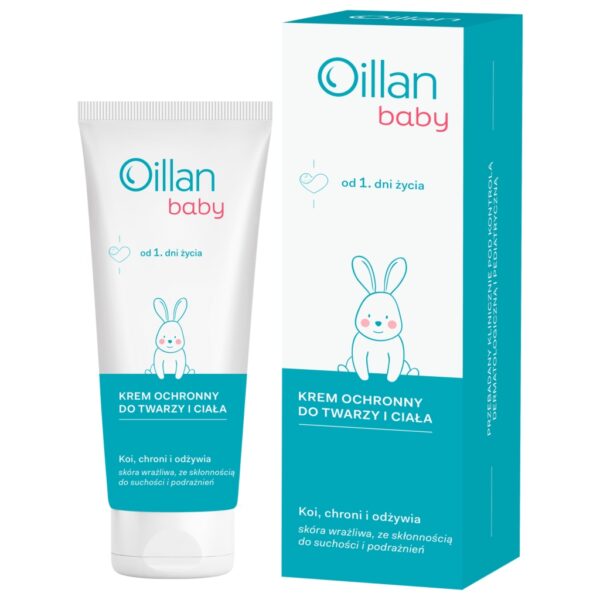 OILLAN Baby Krem ochronny do twarzy i ciała 75 ml