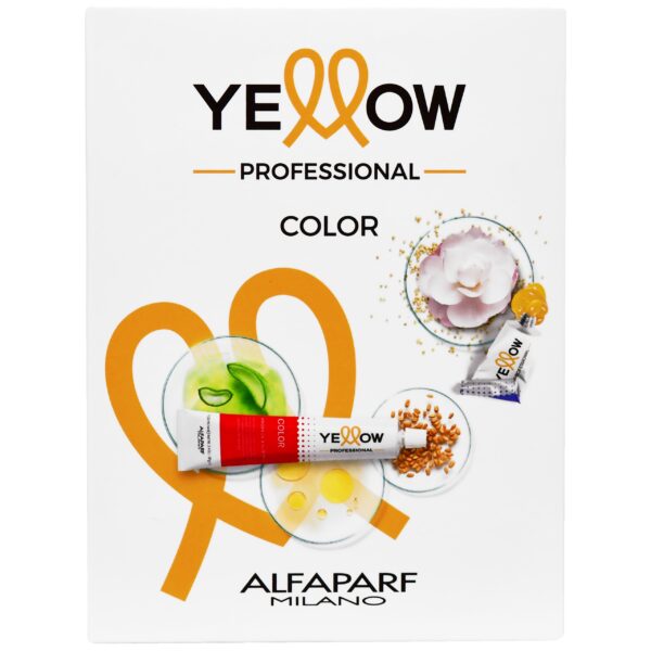 Alfaparf YELLOW Color Chart Pocket - kieszonkowa karta kolorów do prezentacji odcieni farb do włosów