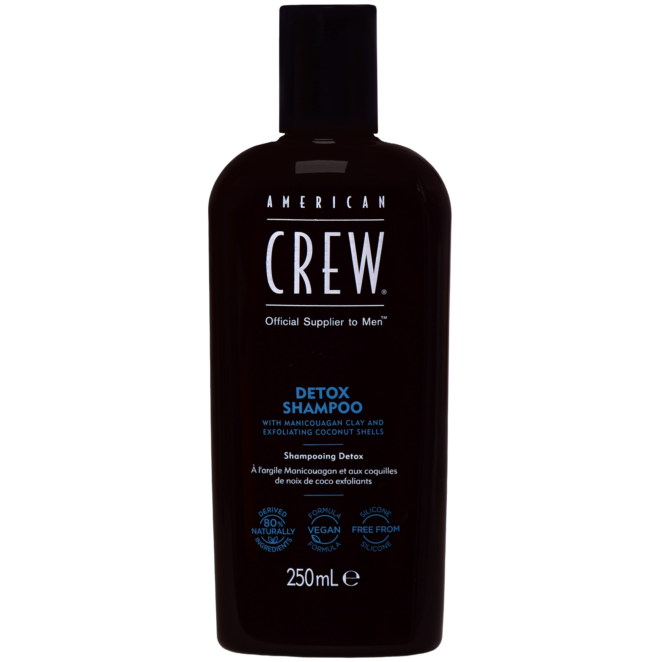 American Crew Detox - oczyszczający szampon do włosów z tendencją do przetłuszczania, 250ml