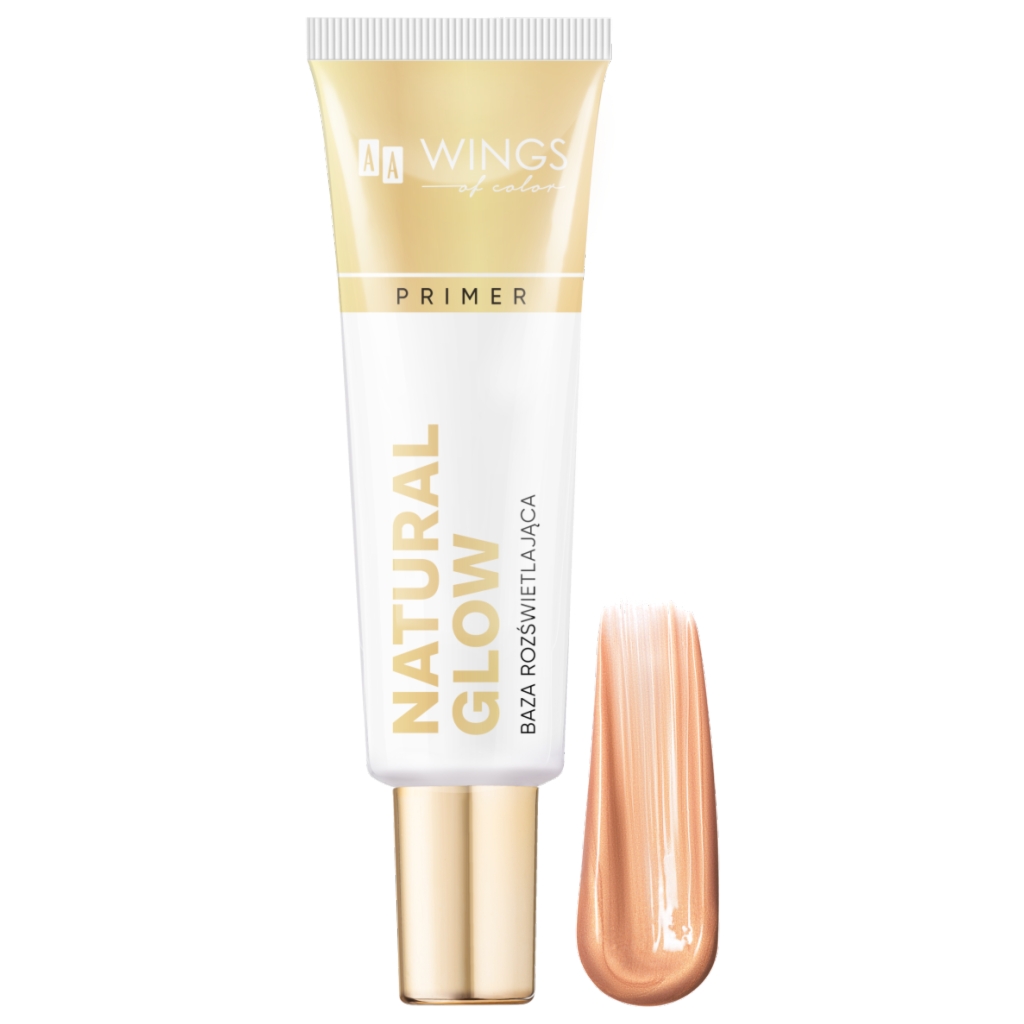 AA WINGS OF COLOR Primer Natural Glow Baza Rozświetlająca 30 ml