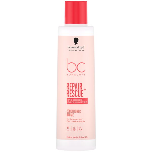 Schwarzkopf BC Bonacure Repair Rescue Conditioner – odżywka do włosów zniszczonych, 200 ml