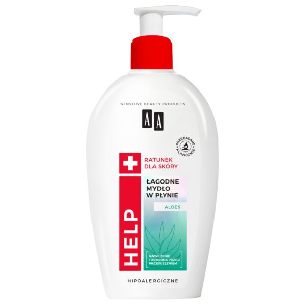 AA Help Łagodne mydło w płynie z ALOESEM 300 ml