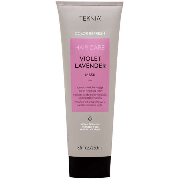 Lakme Teknia Refresh Mask - maska odświeżająca kolor, 250ml Violet Lavender | Lawendowy Fiolet