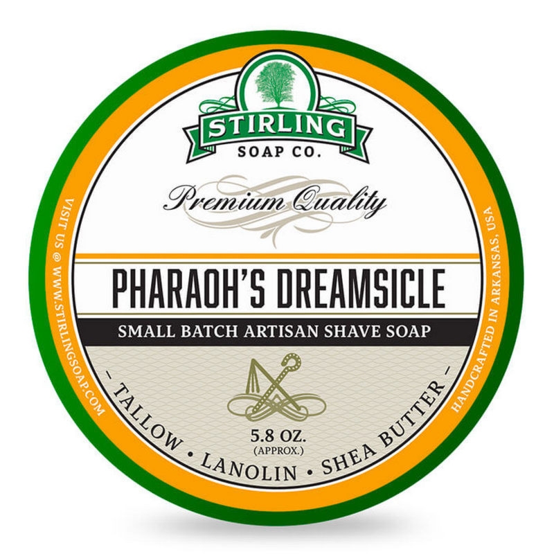 Stirling Pharaoh's Deamsicle mydło do golenia w tyglu 170ml