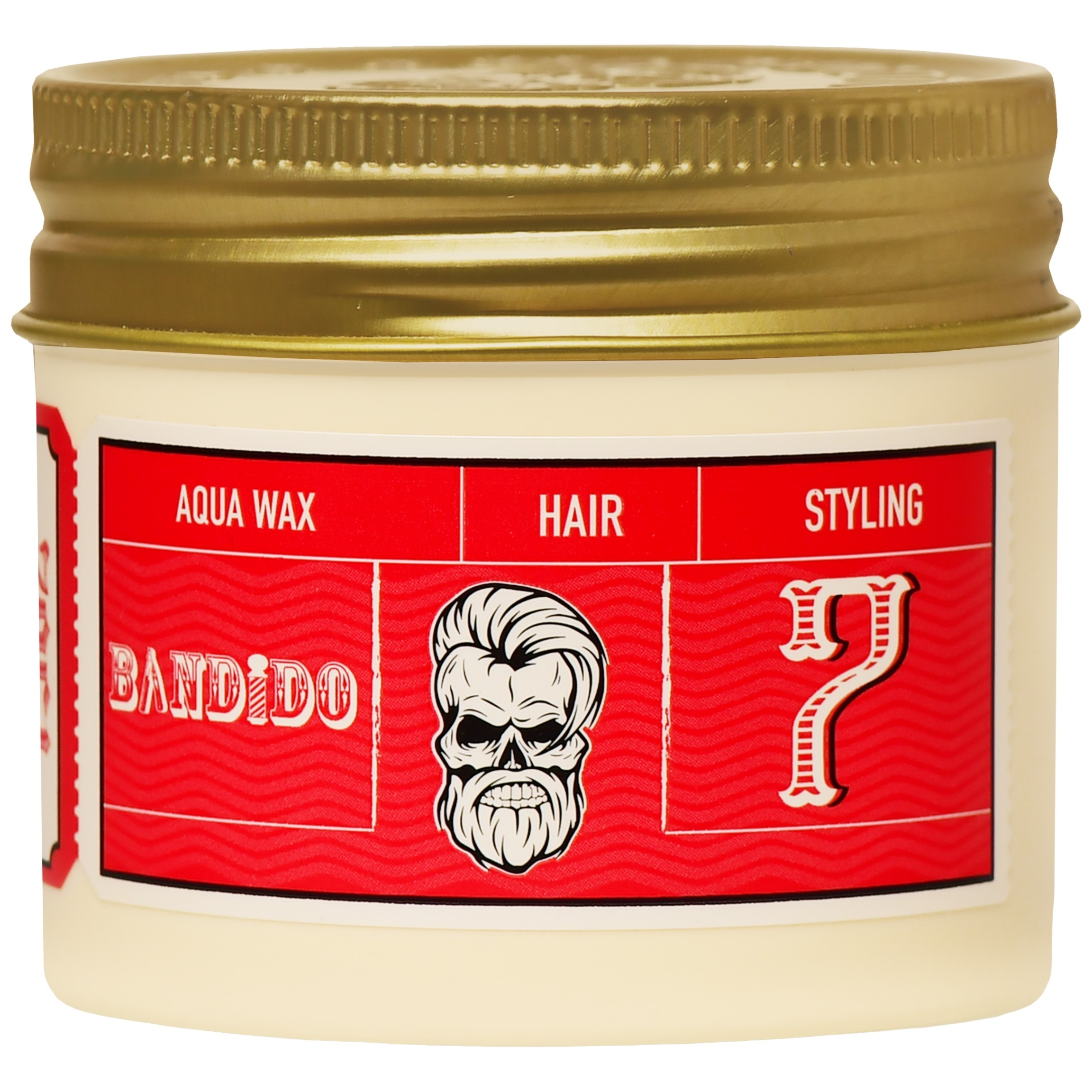 Bandido Aquawax nr 7 Strong Red - mocno utrwalający wosk do stylizacji włosów, 125ml