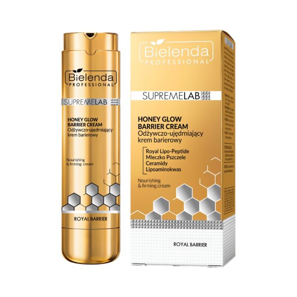 Supremelab HONEY GLOW BARRIER CREAM Odżywczo-ujędrniający krem barierowy