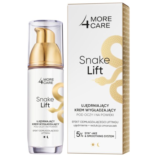 More4Care Snake Lift ujędrniający krem wygładzający pod oczy i na powieki 35 ml