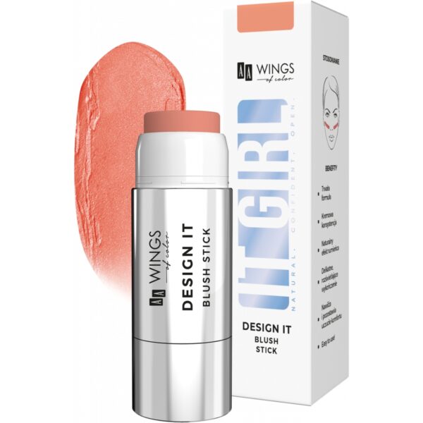 AA WINGS OF COLOR Design It blush stick 02 5 g