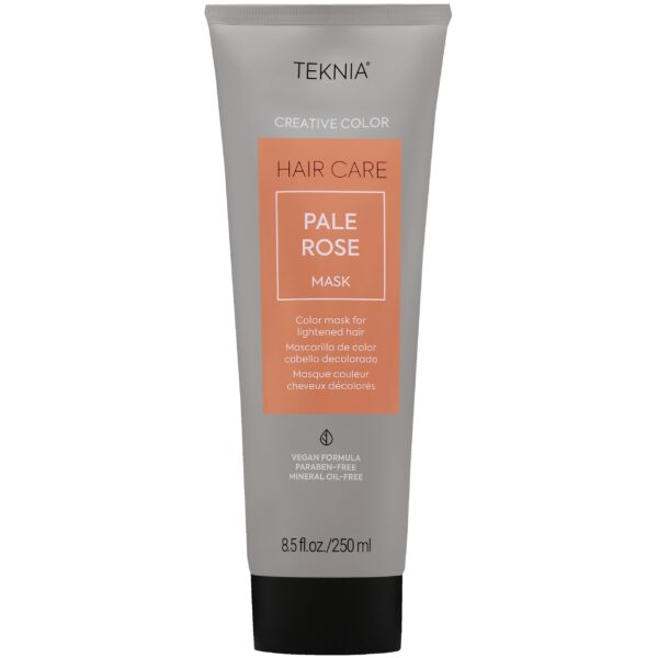 Lakme Teknia Creative Color Mask - maska koloryzująca do włosów, różne kolory 250ml Pale Rose | Blada Róża