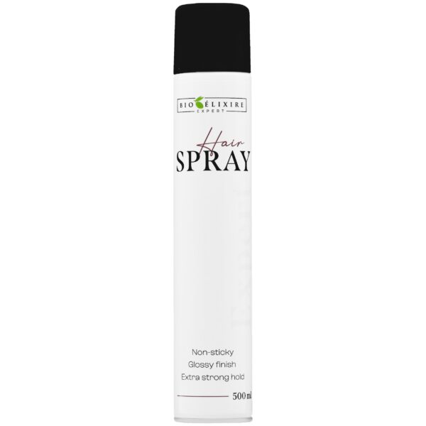 Bioelixire Expert Hair Spray - mocno utrwalający lakier do włosów, 500ml