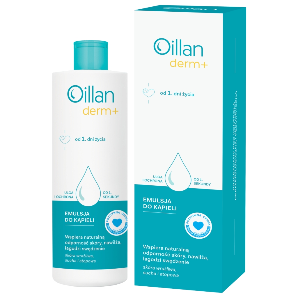 OILLAN Derm+ Emulsja do kąpieli 400 ml