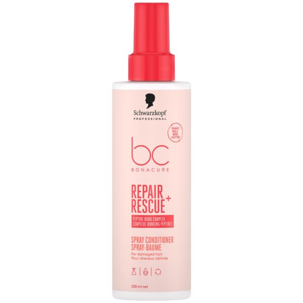 Schwarzkopf BC Bonacure Repair Rescue - regenerująca odżywka w sprayu, 200 ml
