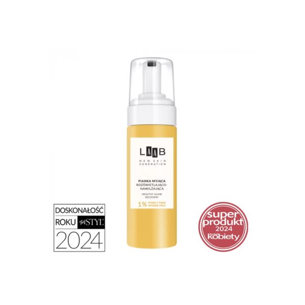 AA LAAB Tetra-C Yuzu Pianka do mycia twarzy nawilżająco-rozświetlająca 150 ml