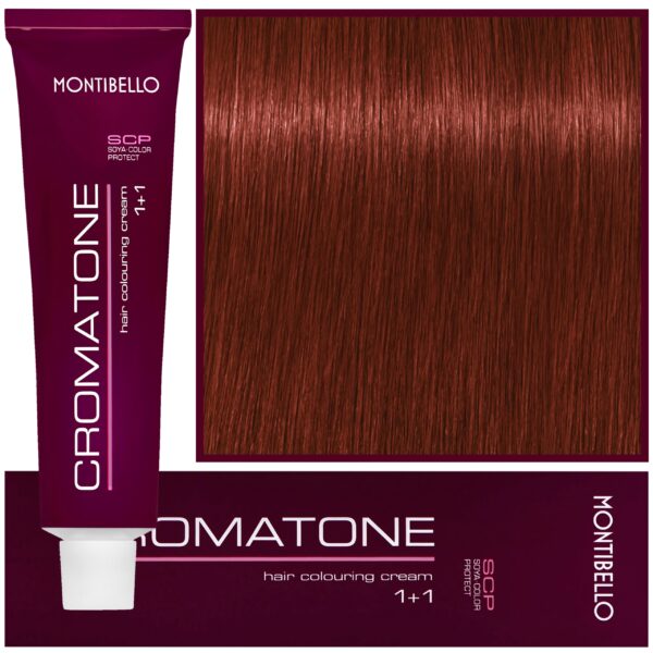 Montibello Cromatone - profesjonalna farba do trwałej koloryzacji, 60ml 7,44 | Średni Intensywny Miedziany Blond