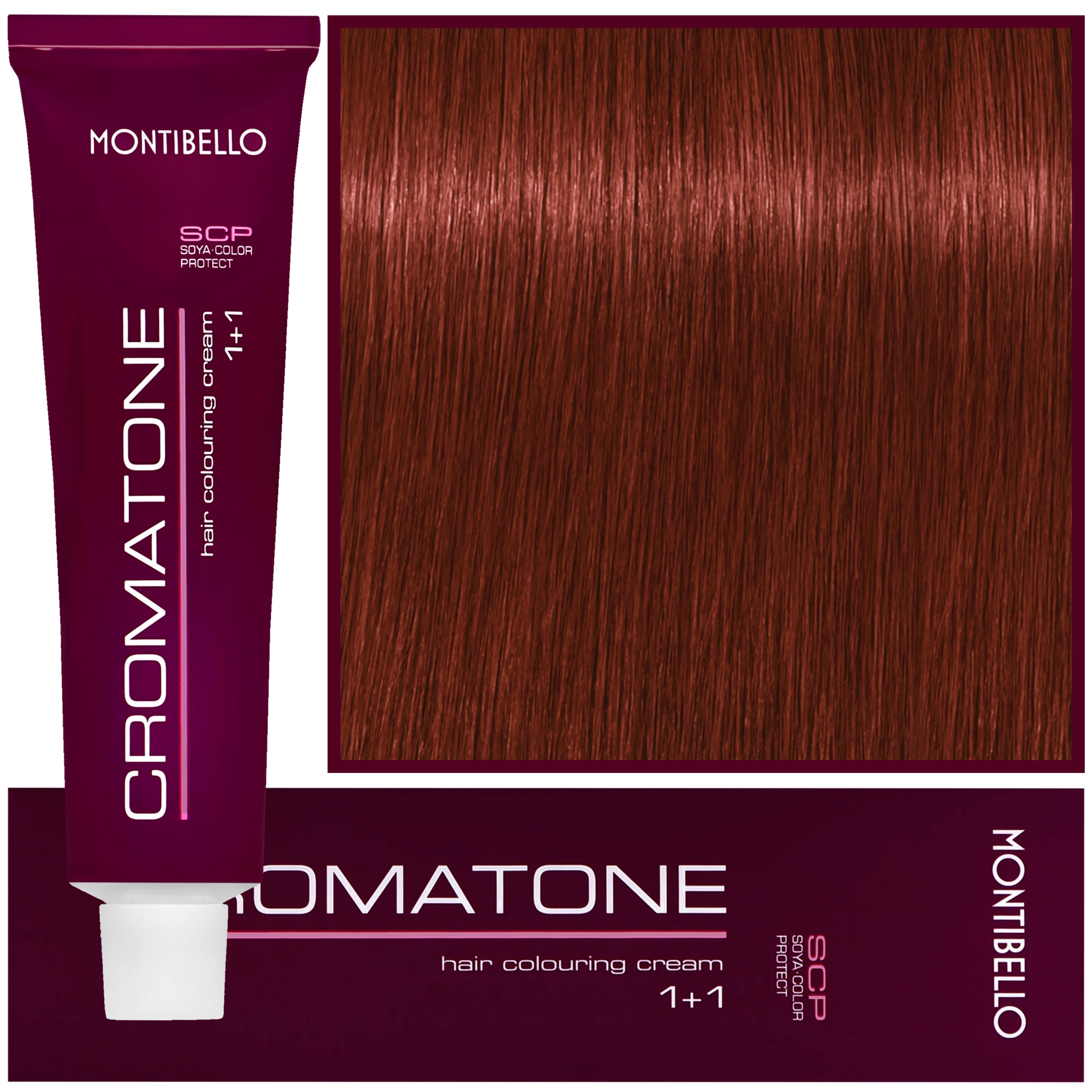 Montibello Cromatone - profesjonalna farba do trwałej koloryzacji, 60ml 7,44 | Średni Intensywny Miedziany Blond