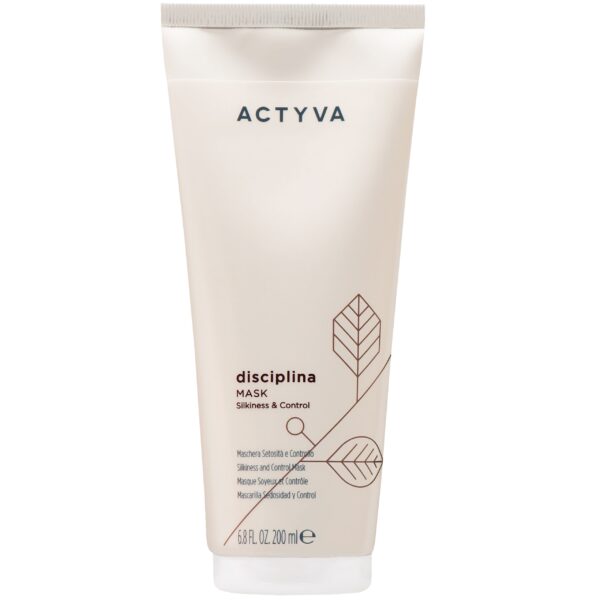 Kemon Actyva Disciplina Mask – odżywczo‑wygładzająca maska do włosów puszących się, kręconych, 200 ml