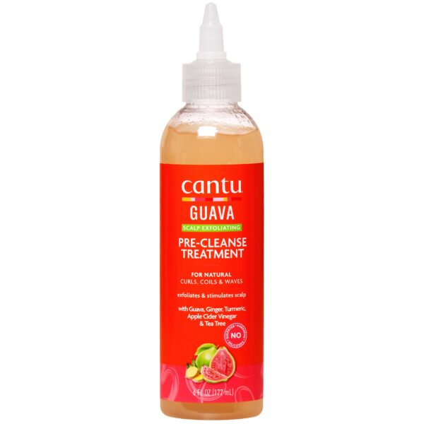 Cantu Guava & Ginger Scalp Pre-Cleanse Treatment - oczyszczająca kuracja przed myciem do skóry głowy, 177ml