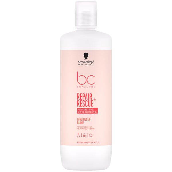 Schwarzkopf Professional BC Bonacure Repair Rescue – odbudowująca odżywka dla włosów zniszczonych, 1000ml