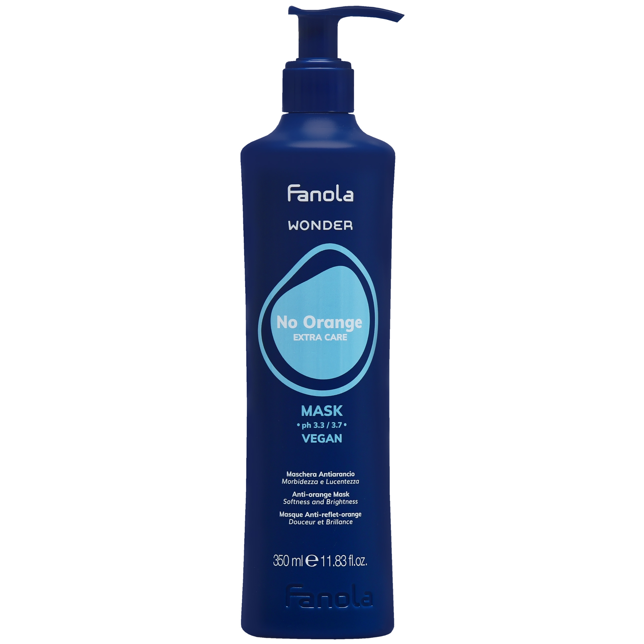 Fanola Wonder No Orange Mask – profesjonalna maska do neutralizacji miedzianych refleksów, 350ml