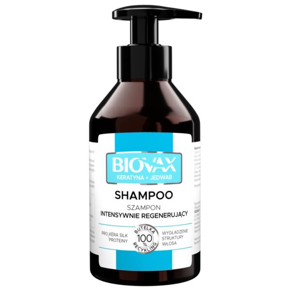 BIOVAX Szampon Keratyna + Jedwab 200 ml