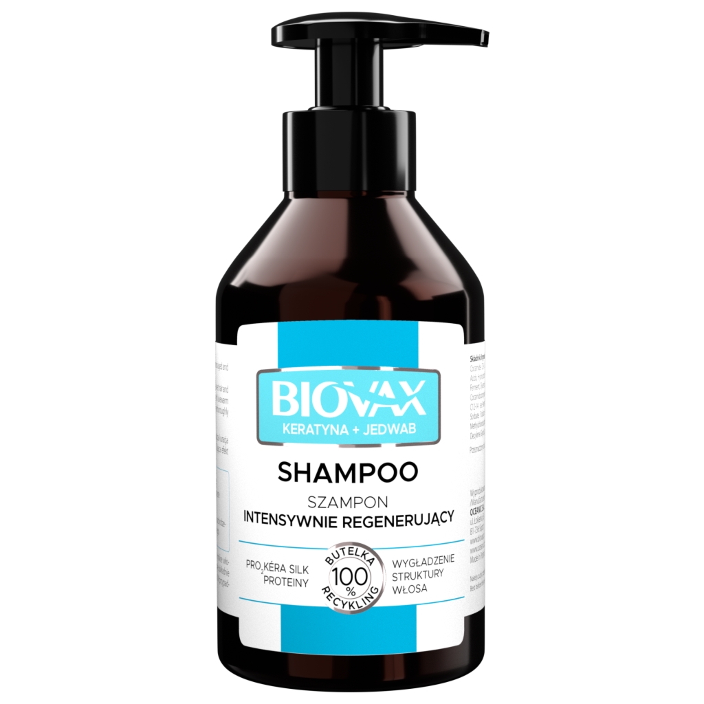 BIOVAX Szampon Keratyna + Jedwab 200 ml