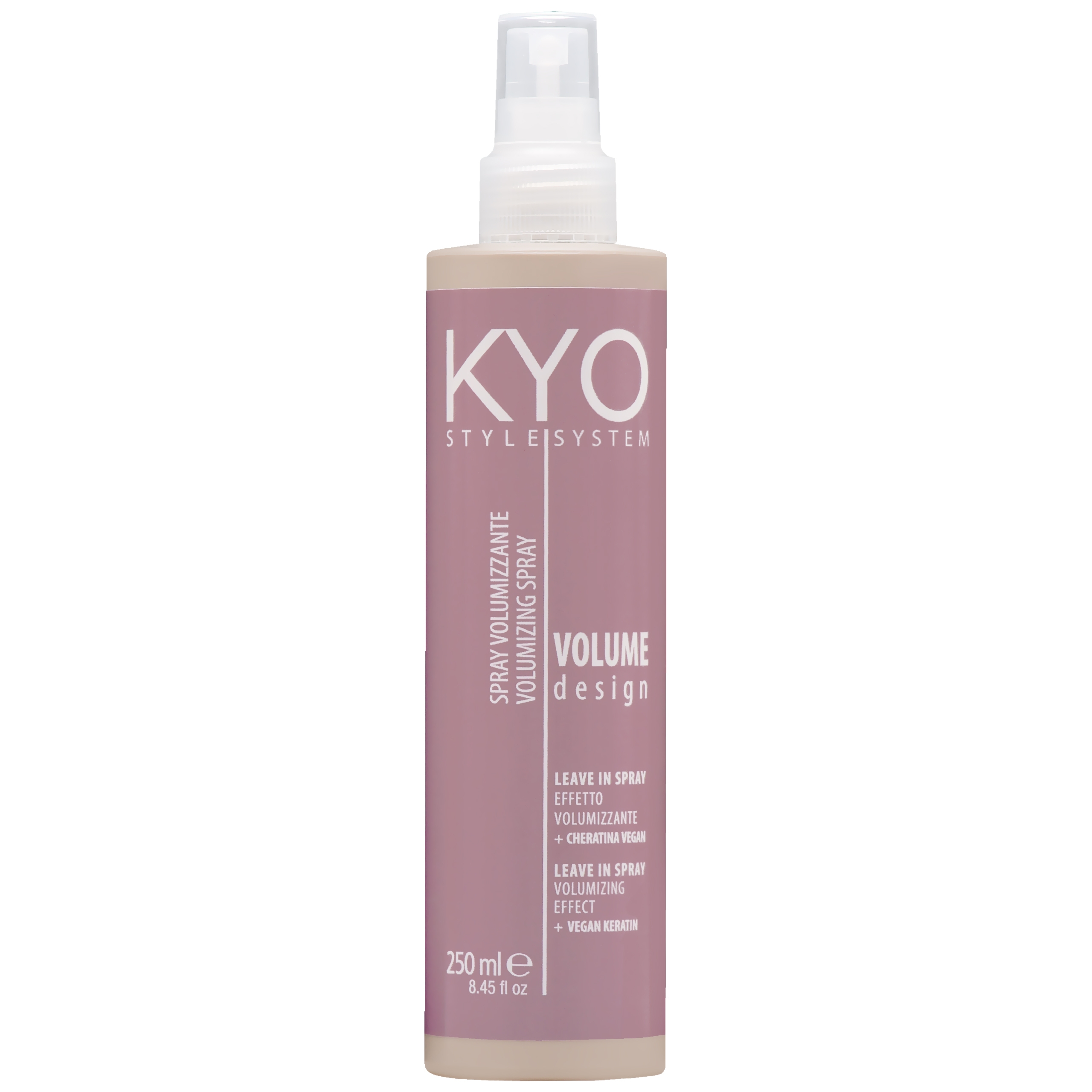 KYO Style System Volume Design Spray – spray do włosów zwiększający objętość, 250ml