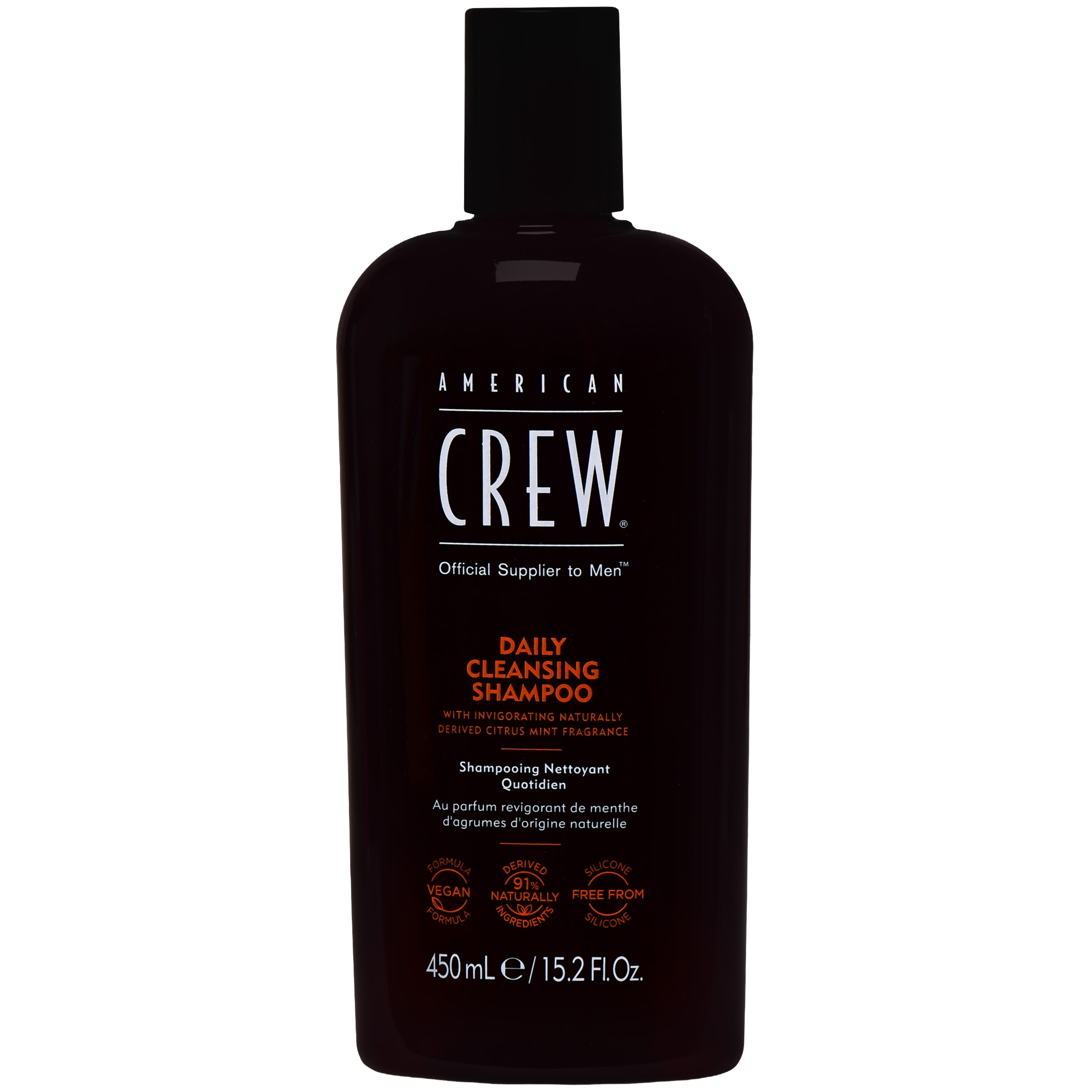 American Crew Daily Cleansing Shampoo - oczyszczający szampon do codziennego mycia włosów, 450ml