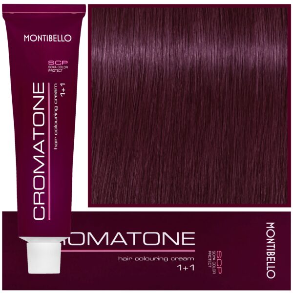 Montibello Cromatone - profesjonalna farba do trwałej koloryzacji, 60ml 6,57 | Ciemny Mahoniowy Czerwony Blond