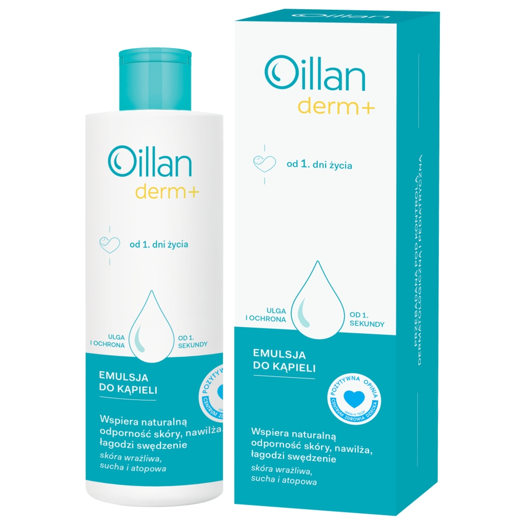OILLAN Derm+ Emulsja do kąpieli 200 ml