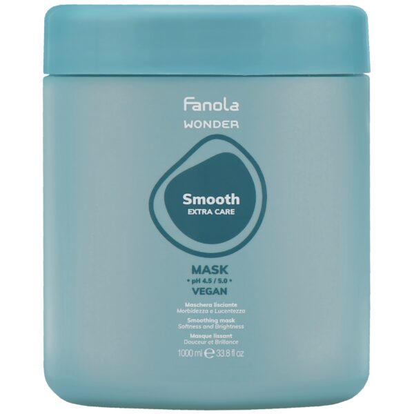 Fanola Wonder Smooth Mask – wygładzająca maska do włosów, 1000ml