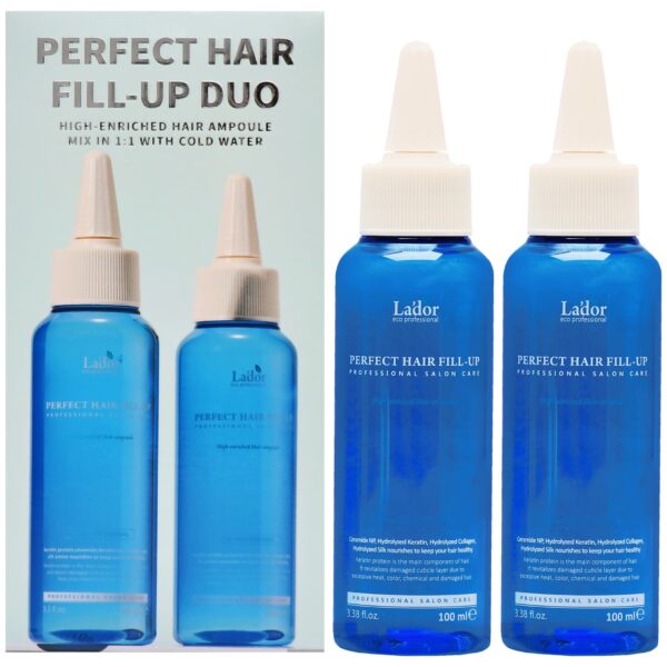 La'dor Perfect Fill-Up Duo Hair Ampoule – intensywna regeneracja włosów, 2x100 ml
