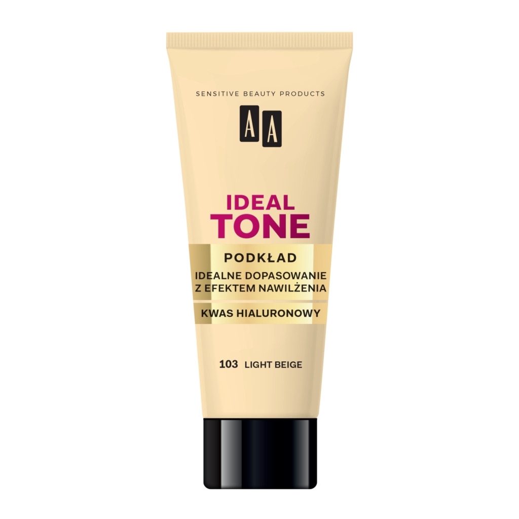 AA Make Up Ideal Tone foundation Perfekcyjne dopasowanie 103 light beige 30 ml