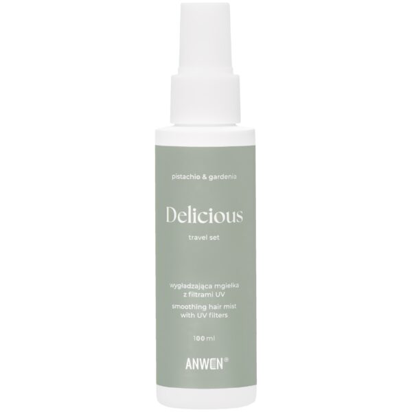 Anwen Wygładzająca mgiełka UV Delicious – lekka mgiełka chroniąca włosy przed słońcem, 100 ml