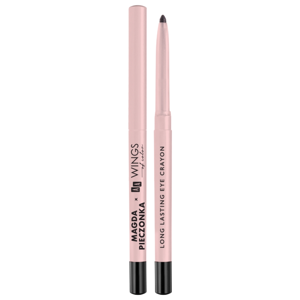 AA WINGS OF COLOR Star Secrets Długotrwała kredka do oczu The Black 0,34 g