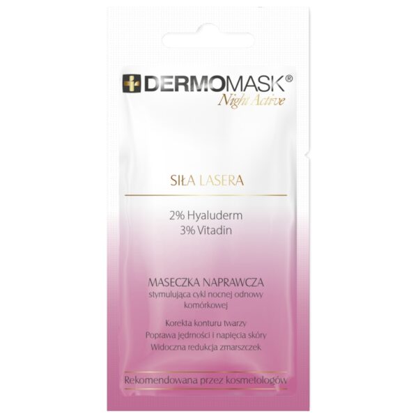 L'BIOTICA Dermomask Night Active Siła Lasera 12 ml