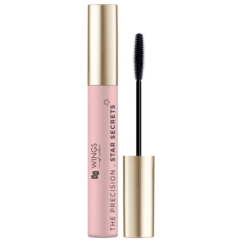 AA Wings Of Color The Precision Star Secrets Precyzyjna Mascara Wydłużająco-Pogrubiająca black 10 g