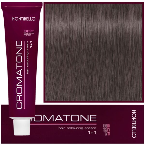 Montibello Cromatone - profesjonalna farba do trwałej koloryzacji, 60ml 6,2 | Ciemny Perłowy Blond