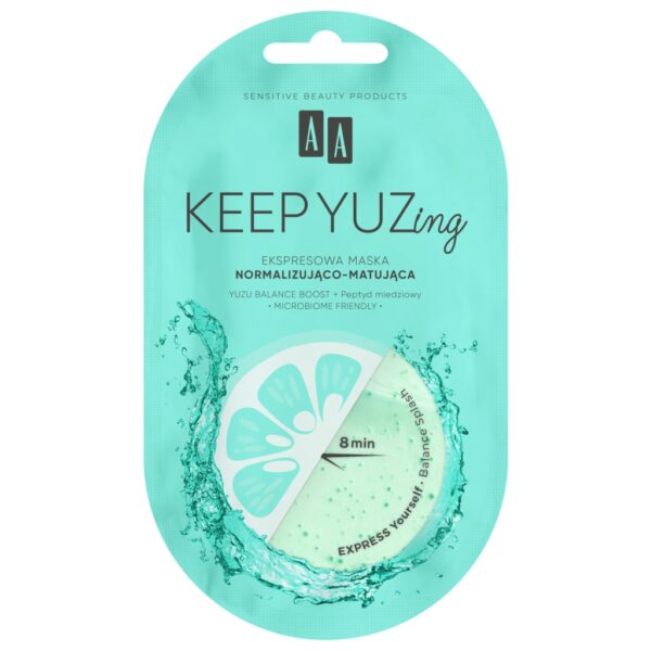 AA Keep Yuzing Ekspresowa maska normalizująco-matująca 7 ml