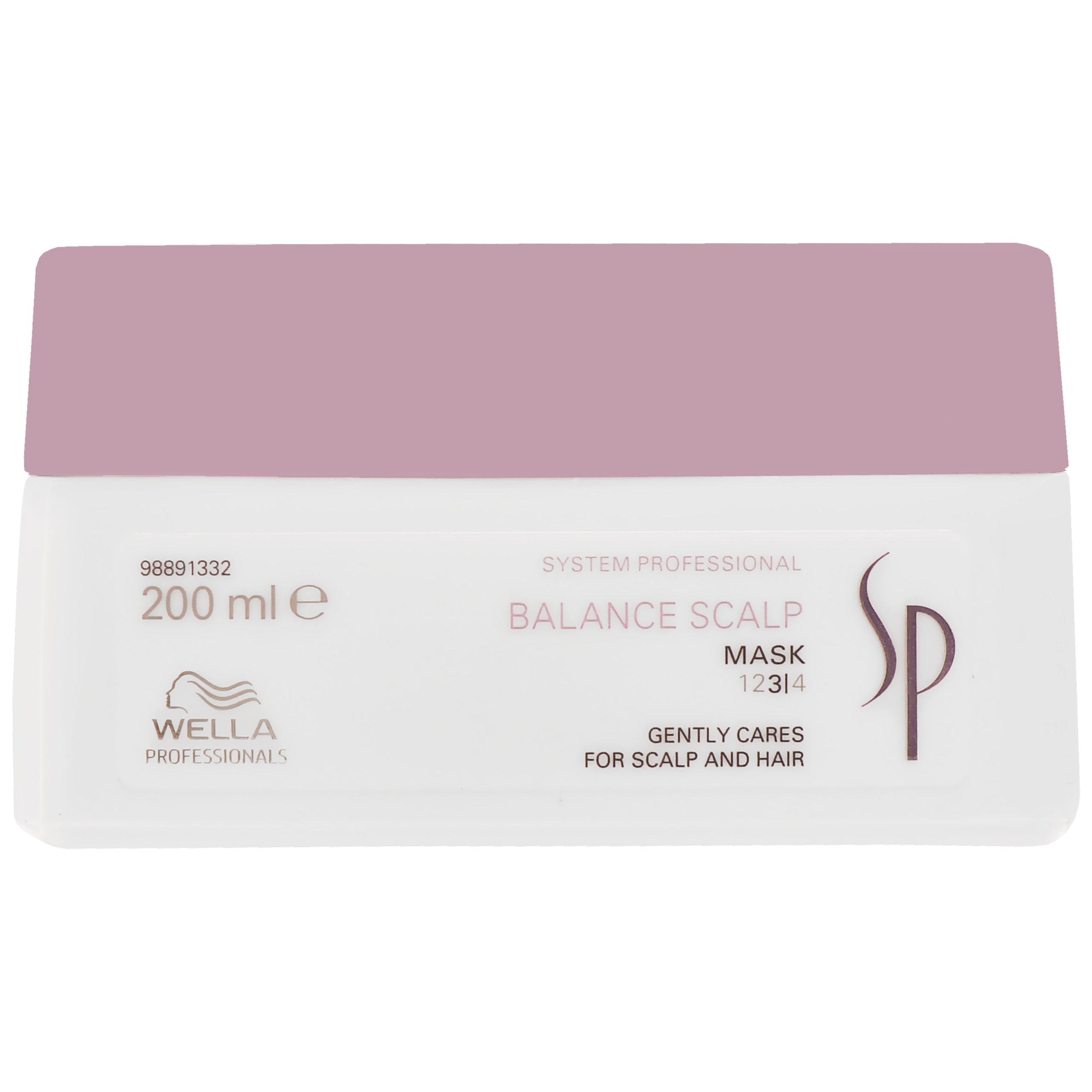 Wella SP Balance Scalp Mask – kojąca maska do wrażliwej skóry głowy i cienkich włosów, 200ml