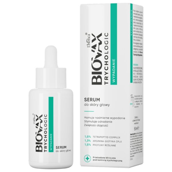BIOVAX Trychologic Wypadanie Serum do skóry głowy 50 ml