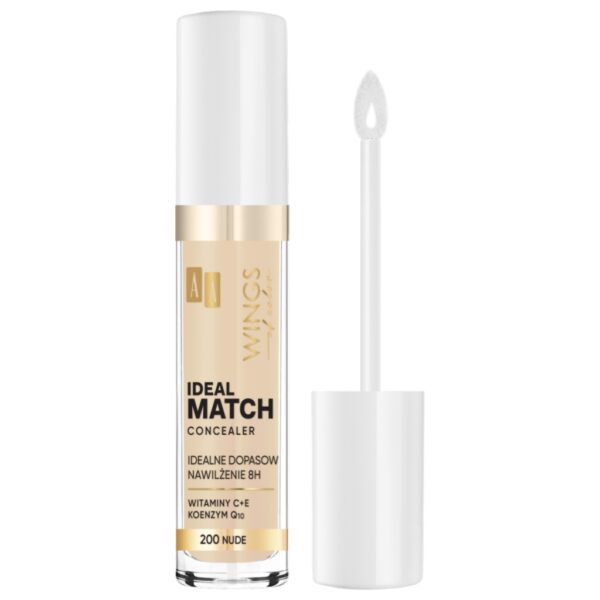 AA WINGS OF COLOR Ideal Match Concealer Korektor Nawilżający 200 Nude 6,2 g