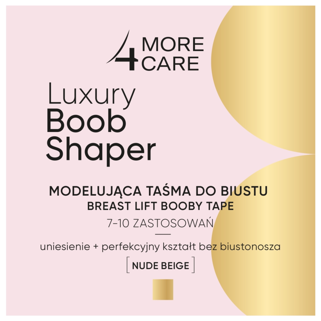 MORE4CARE Luxury Boob Shaper Modelująca taśma do biustu 1 szt.
