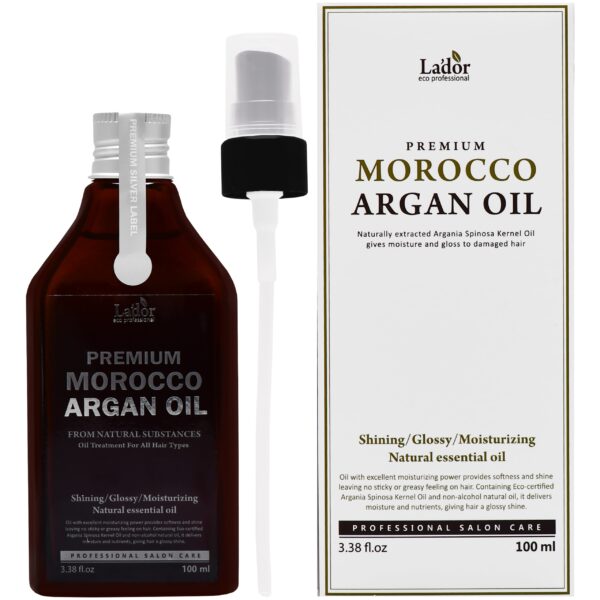 La'dor Premium Morocco Argan Oil – olejek arganowy do włosów, 100ml