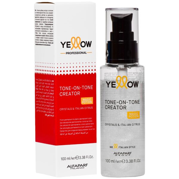 Alfaparf YELLOW Tone-On-Tone Creator - emulsja do koloryzacji ton w ton, 100ml